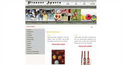 Desktop Screenshot of pioneersportsmumbai.com